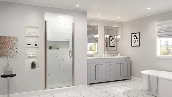 Glass replacement for bathroom shower in Seattle, WA