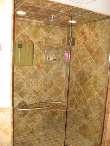 Glass installation for bathroom shower in Seattle, WA