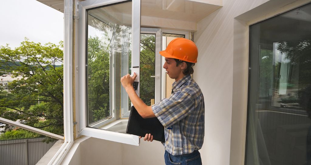 Contractor in Auburn, WA Inspecting Soundproof Windows