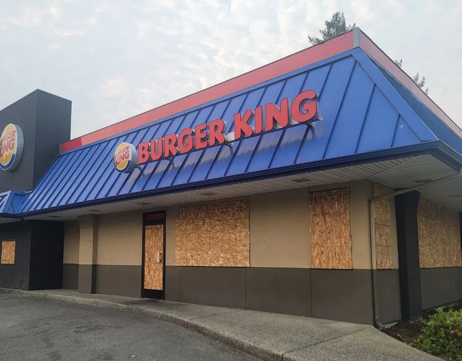 Storefront Window Board Up in Seattle, WA