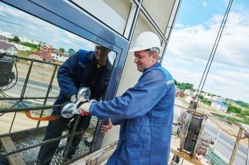 Contractor Performing an Emergency Window Repair in Tacoma, WA