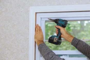 Contractor Performing Residential Window Repair at a Home in Seattle, WA